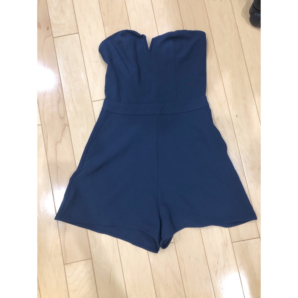 H&M Navy Blue Romper
